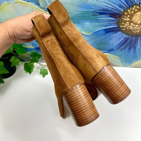 rag & bone Astra 65MM Suede Ankle Boots in brown size 36 / US 6 - Picture 8 of 11